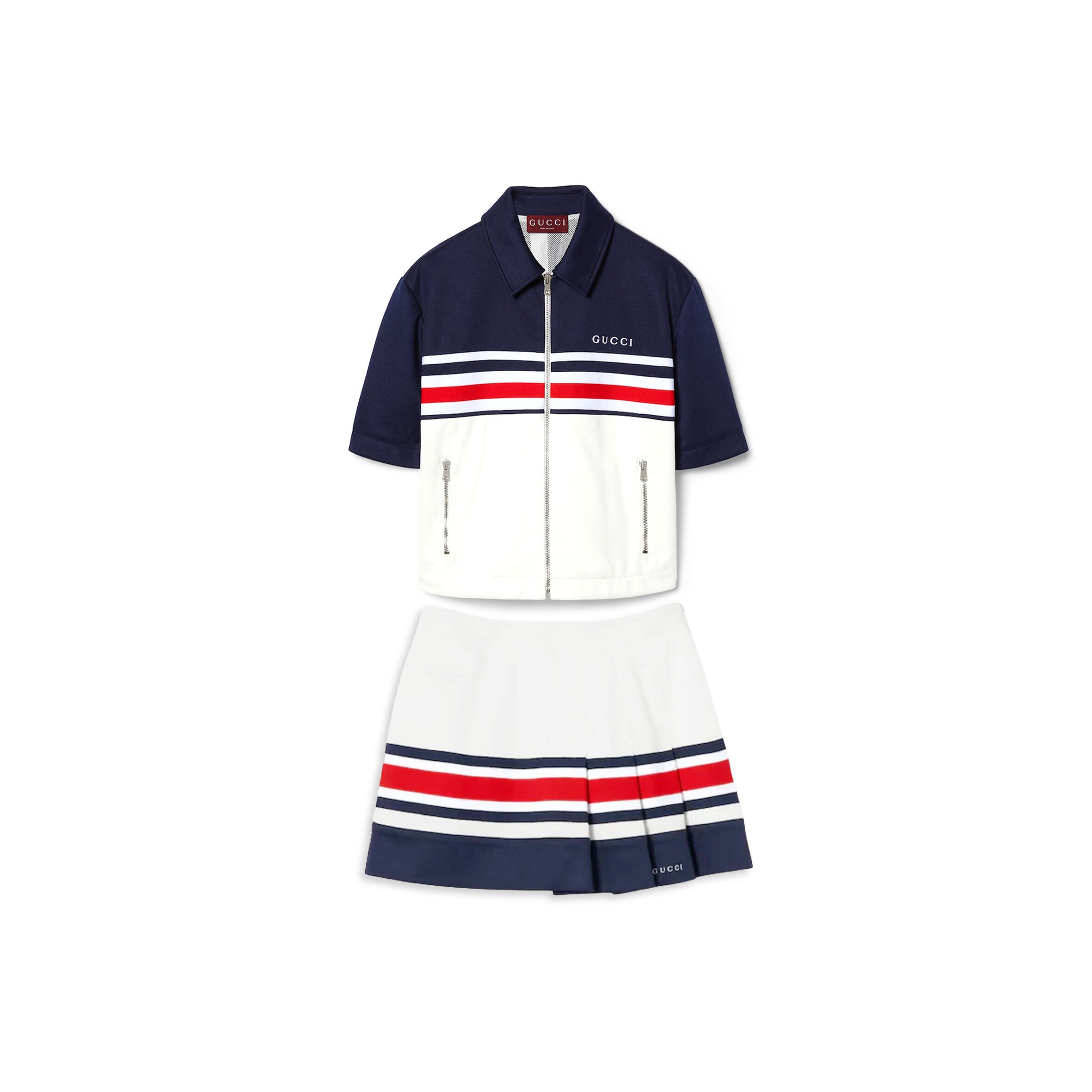 GUCCI TECHNICAL JERSEY ZIP JACKET